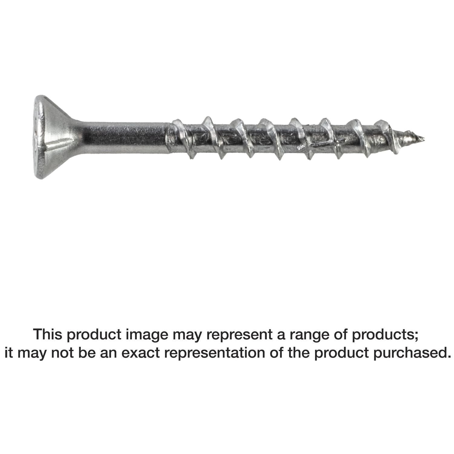 Simpson Strong-Tie S08162WP5 Deck-Drive DWP WOOD SS Screw, #8 x 1-5/8-in. T-20, Flat Head, Type 305, 5-lb.