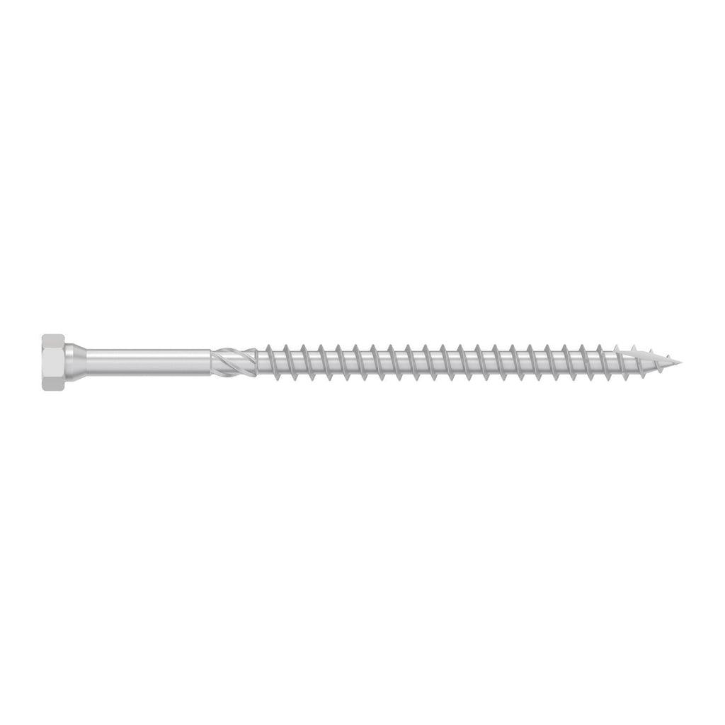 Simpson Strong-Tie SDHR31614 Strong-Drive SDHR COMBO-HEAD Screw, 0.315-in. x 6-1/4-in., Blue Zinc, 100-Pack