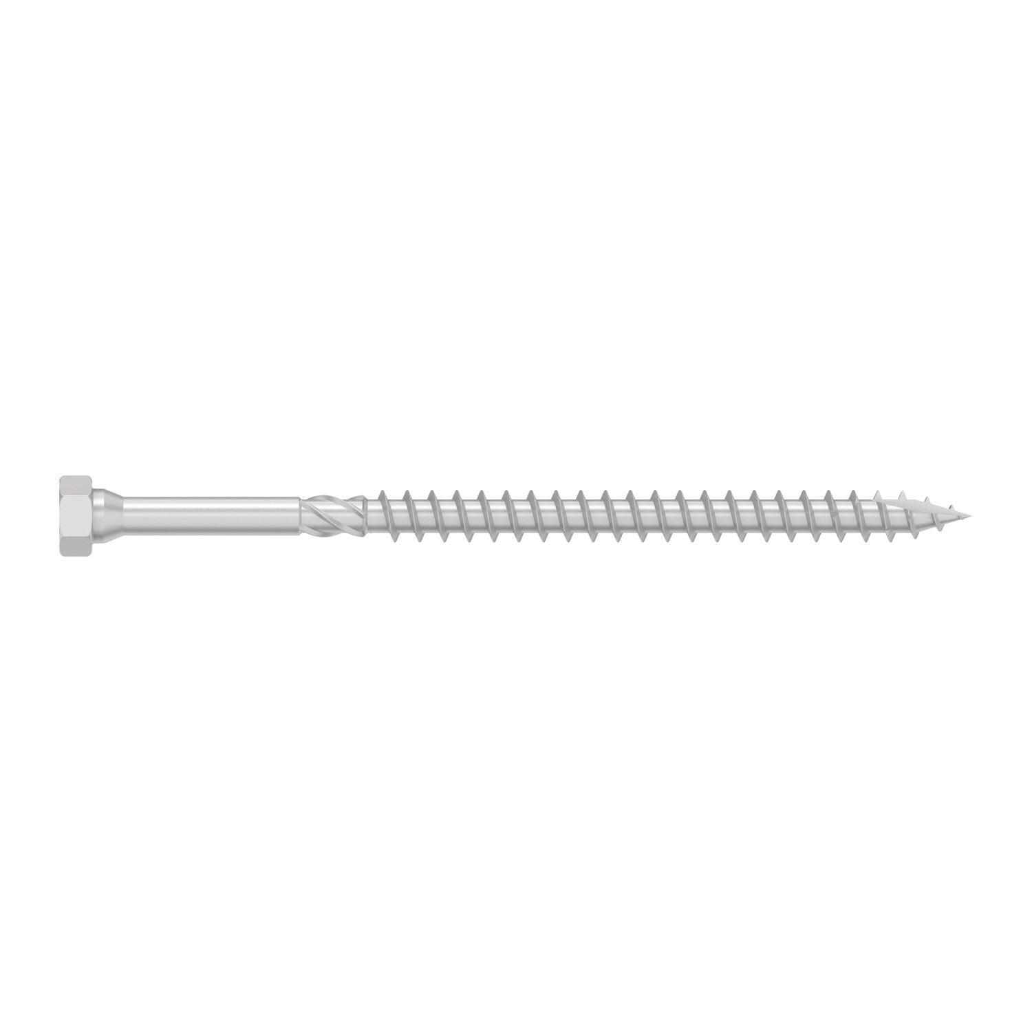 Simpson Strong-Tie SDHR31614 Strong-Drive SDHR COMBO-HEAD Screw, 0.315-in. x 6-1/4-in., Blue Zinc, 100-Pack