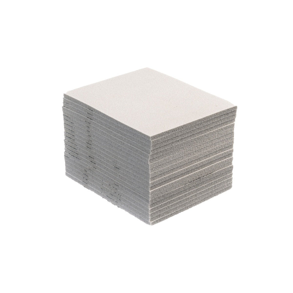 Mirka 115 x 140 mm P220 Soft Sanding Pad, 1-Sided Hand Sanding Sponge for Dry and Wet Sanding (1355-220)