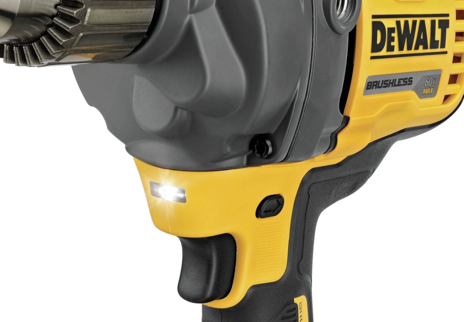 DeWalt DCD130T1 FlexVOLT 60V Max Mixer / Drill With E-Clutch System 6.0Ah Kit