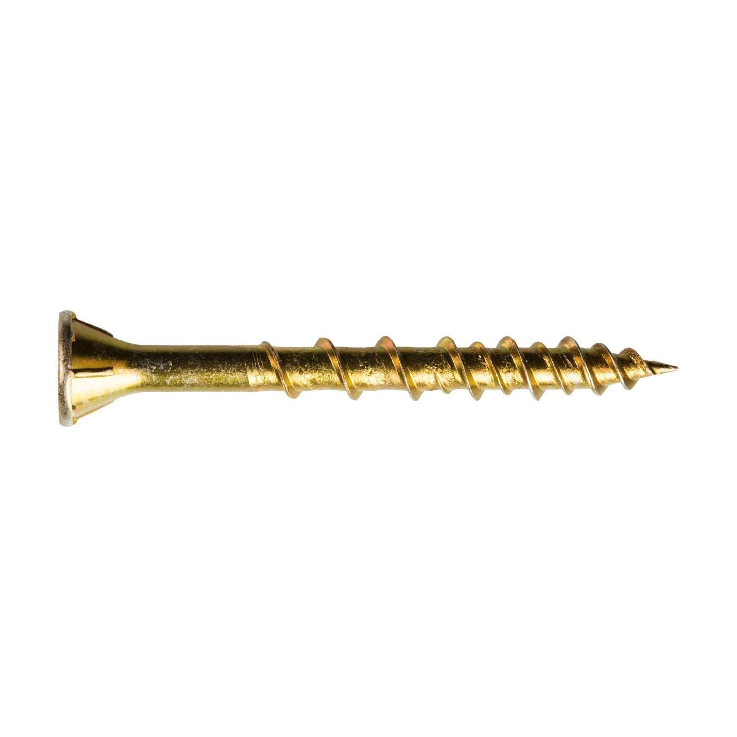 Simpson Strong-Tie Strong-Drive Subfloor Collated Screw, #9 x 1-3/4-in. T25, Yellow Zinc, 2000-Pack (WSV134S)