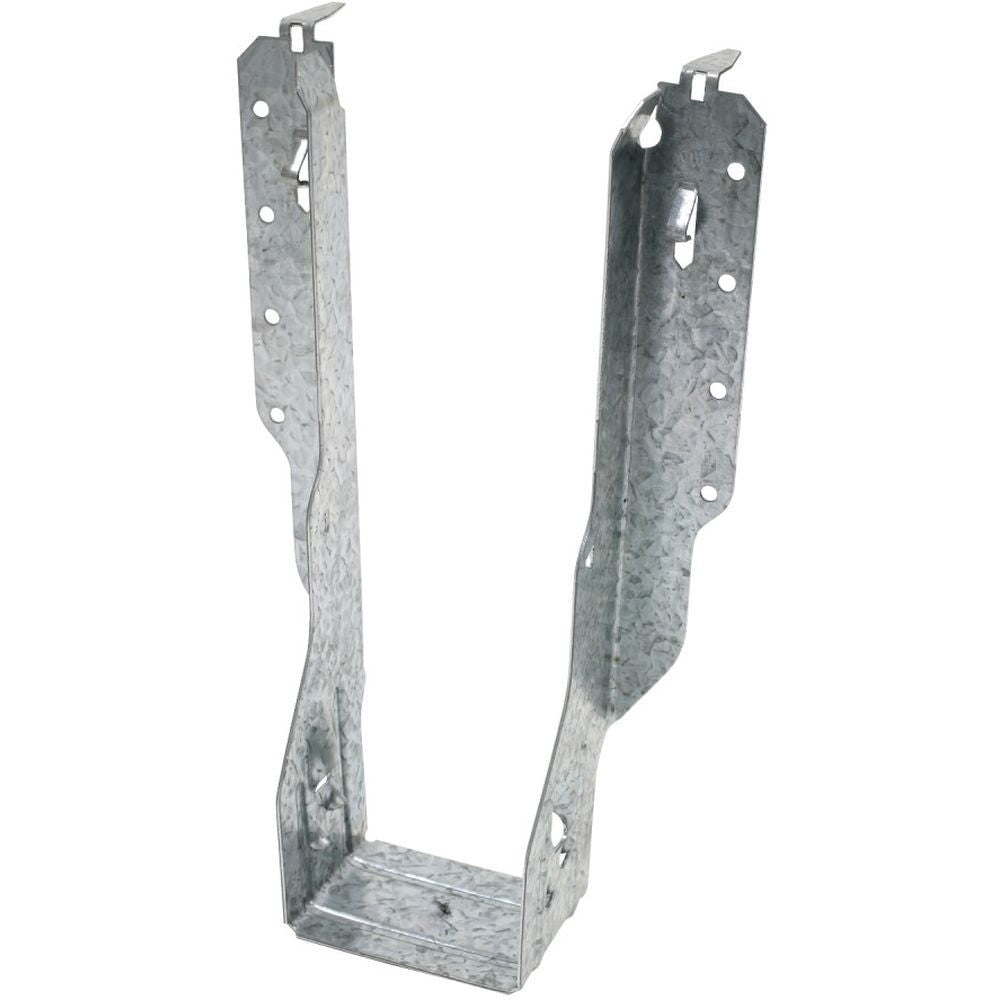 Simpson Strong-Tie IUS2.56/9.5 IUS Galvanized Face-Mount Joist Hanger for 2-1/2-in. x 9-1/2-in. Engineered Wood