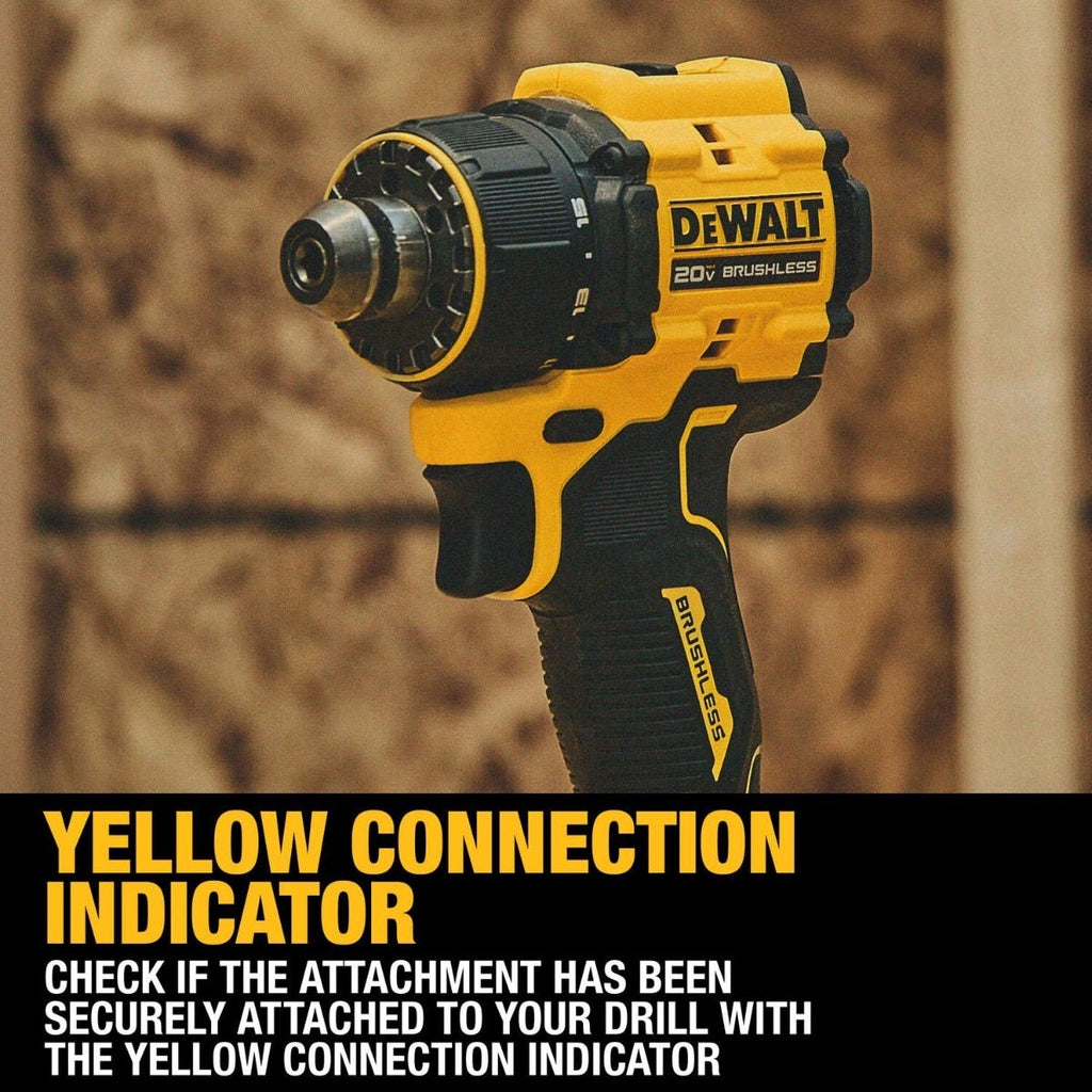 DeWALT DCD803B ATOMIC 20V MAX 5-in-1 Brushless Cordless Multi-Head Drill/Driver w/ 3.5Ah POWERSTACK Starter Kit