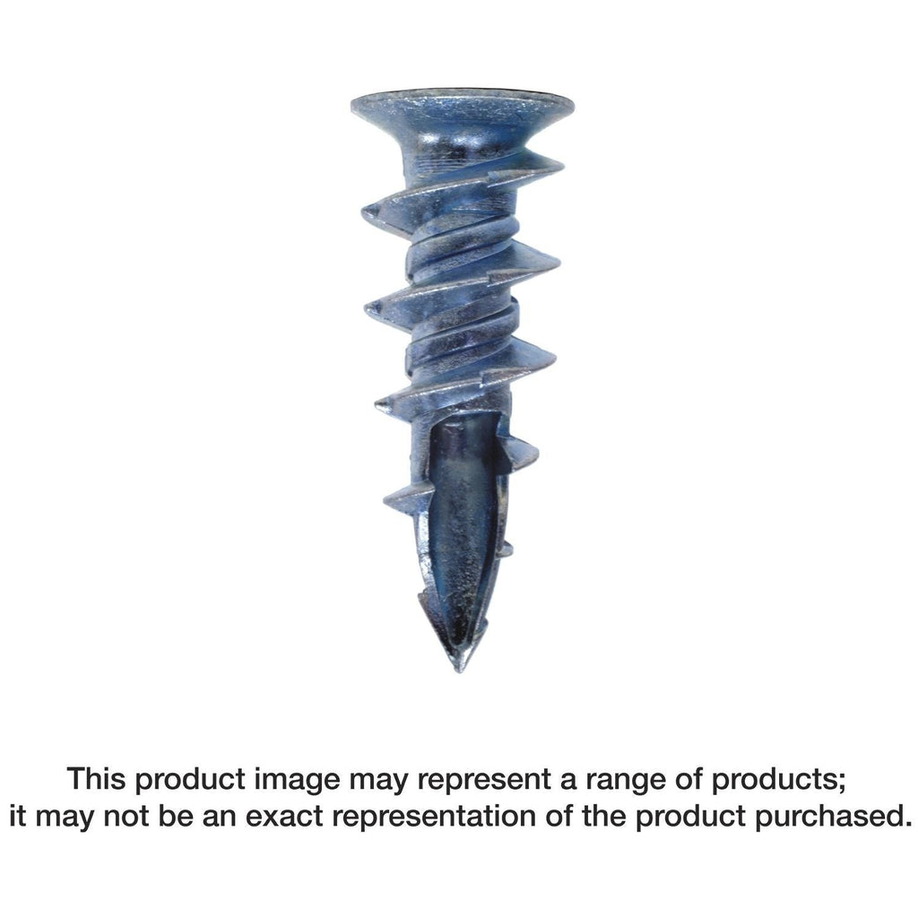 Simpson Strong-Tie SWZ08LS-R100 Sure Wall Die-Cast Zinc Drywall Anchor for #8 x 1-1/4-in. Screw w/ Screws, 100-Pack
