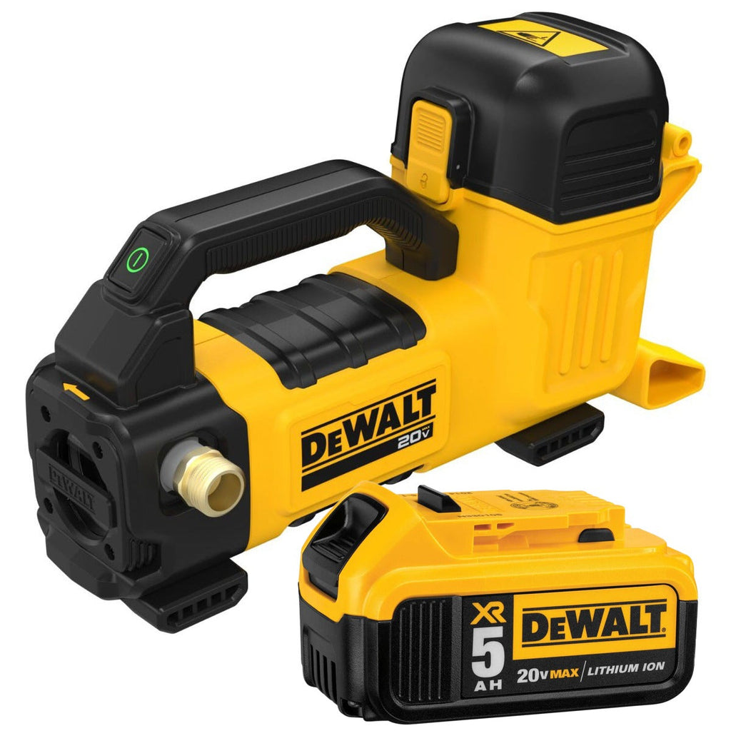 DeWALT DCE050B 20V MAX Cordless Transfer Pump + 5.0Ah Battery