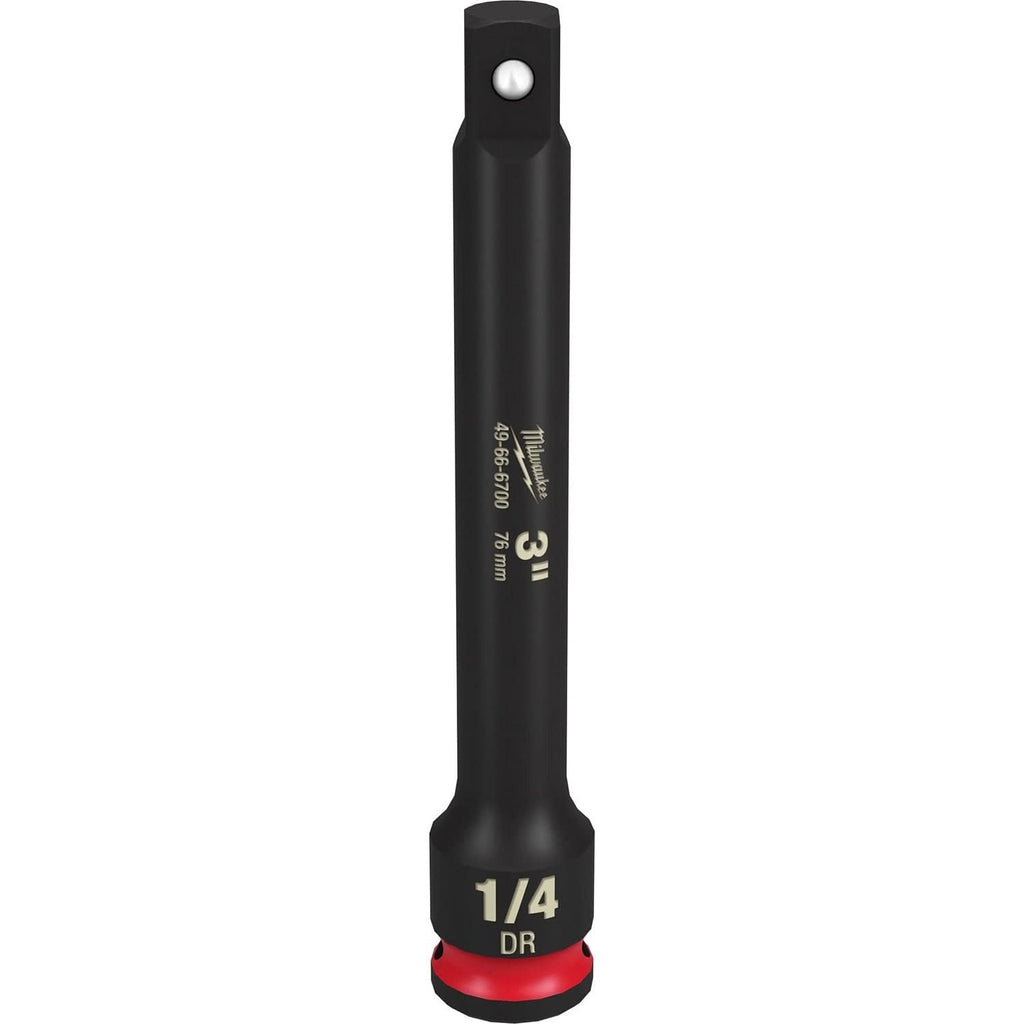 Milwaukee 49-66-6700 SHOCKWAVE Impact Duty 1/4-Inch Drive 3-Inch Extension