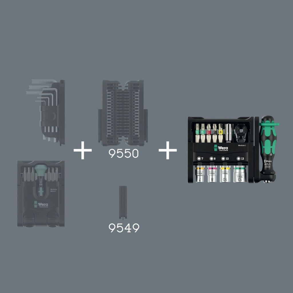 Wera Tool-Check Modular 1, 21-Pieces