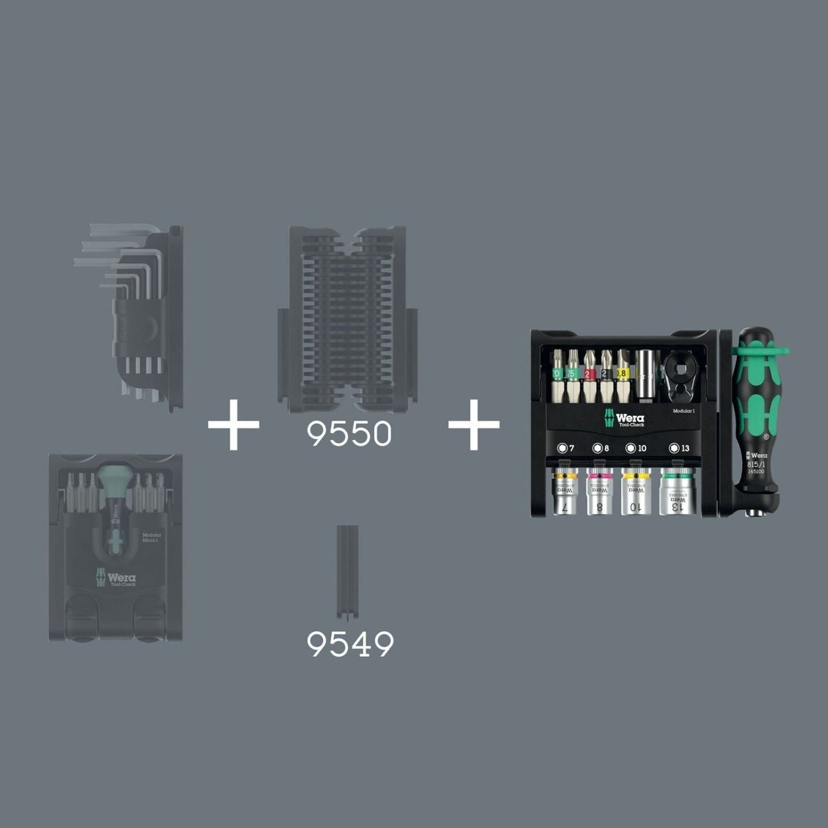 Wera Tool-Check Modular 1, 21-Pieces