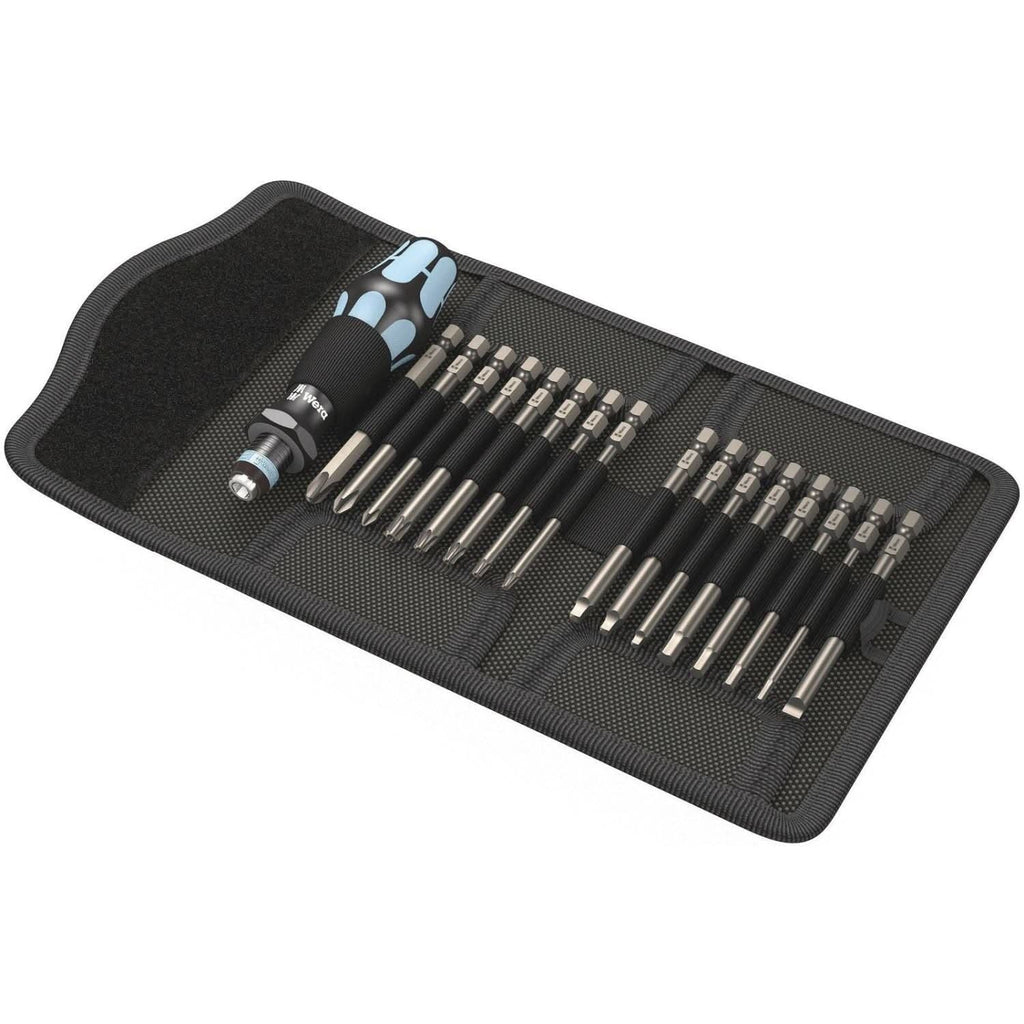 Wera Kraftform Kompakt 60, Stainless, Imperial, 17-Pieces