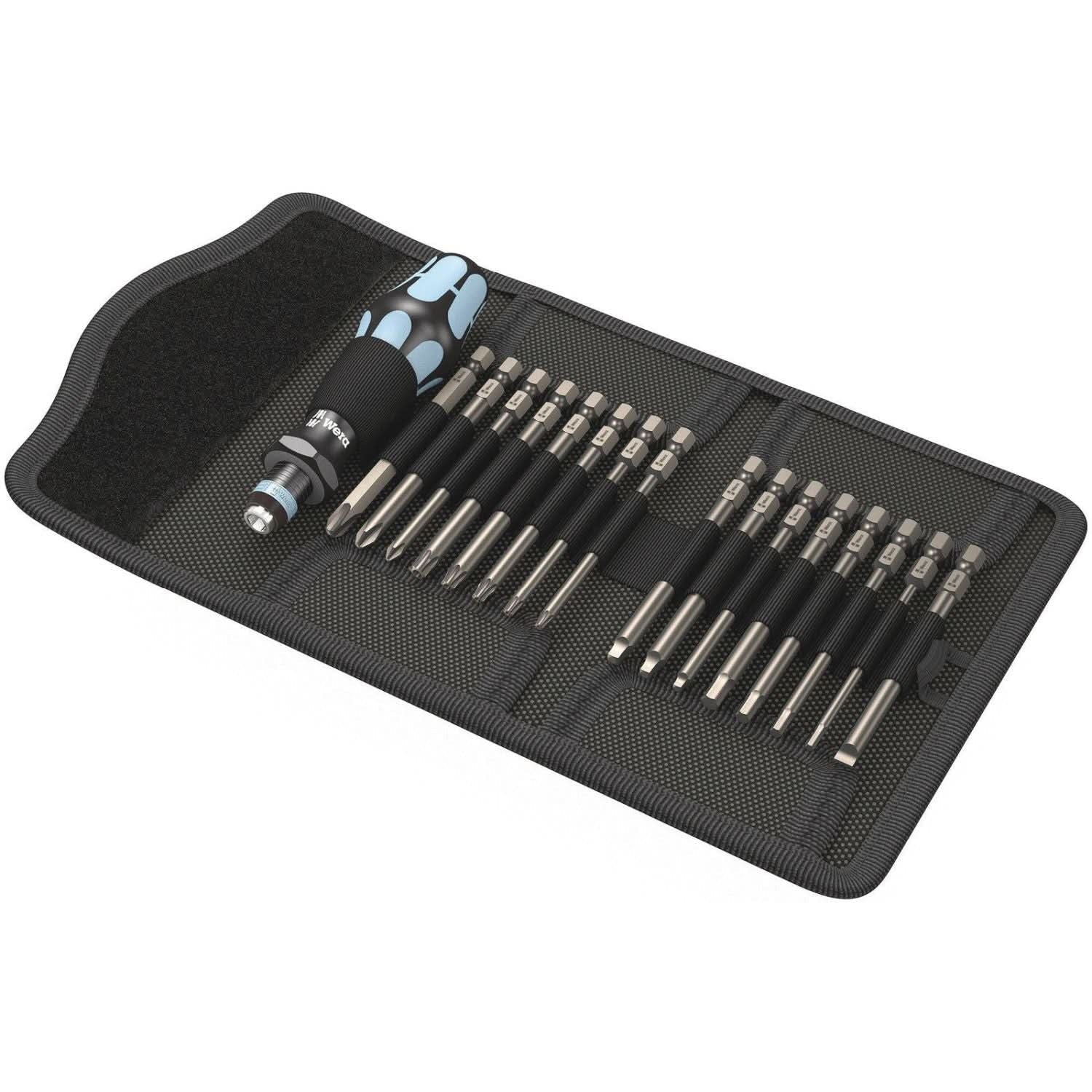 Wera Kraftform Kompakt 60, Stainless, Imperial, 17-Pieces
