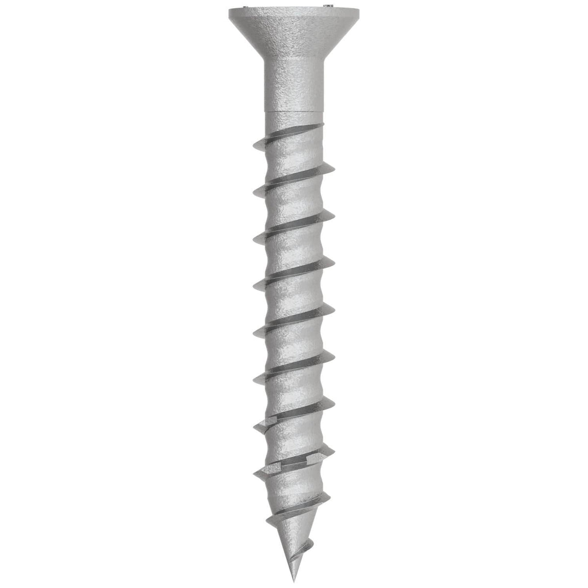 Simpson Strong-Tie TNTSS625134TTR Titen Turbo, 1/4-in. x 1-3/4-in. Type 316 Stainless-Steel Trim-Head Concrete and Masonry Screw, 50-Pack