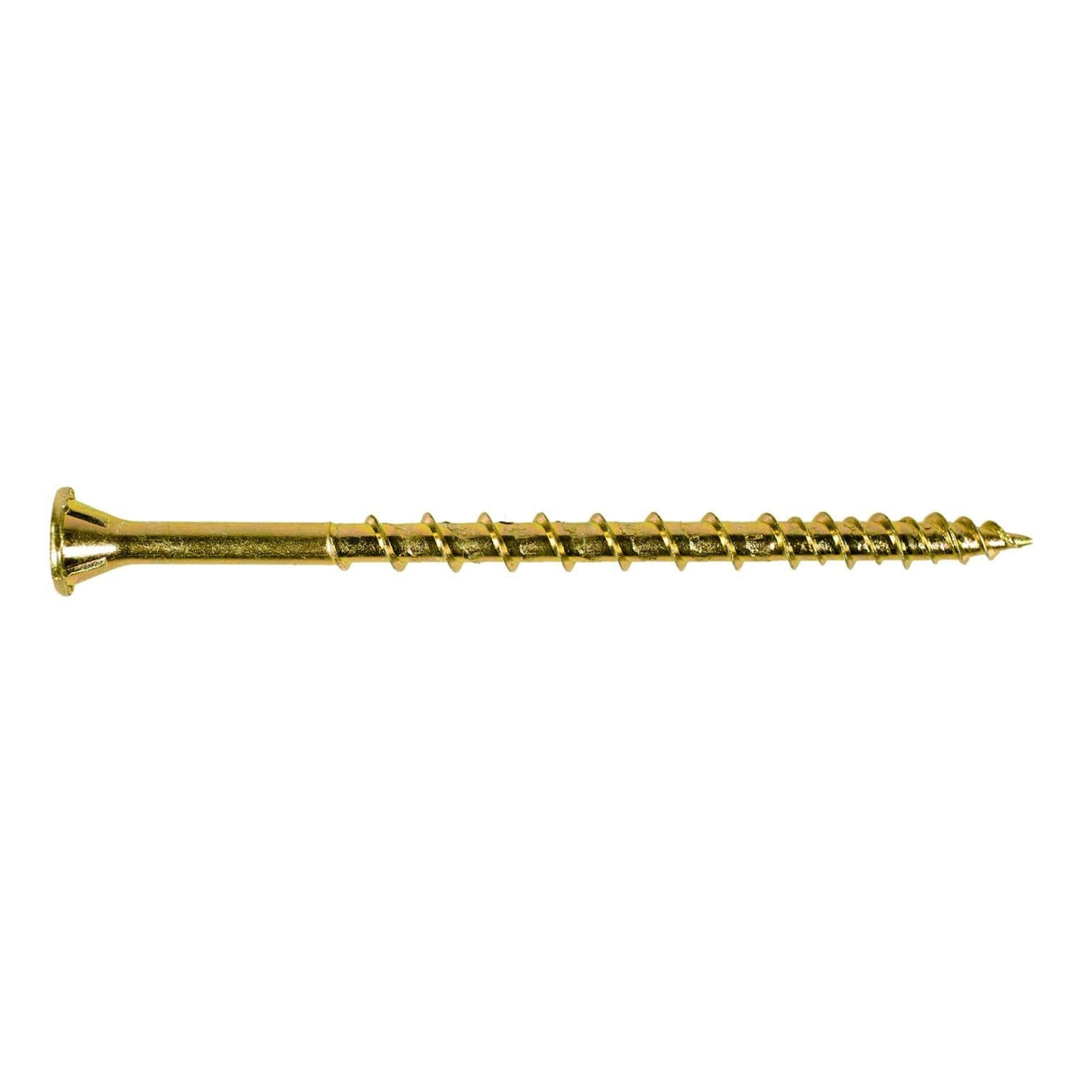 Simpson Strong-Tie WSV3S Strong-Drive WSV SUBFLOOR Screw (Collated), #9 x 3-in. T25, Yellow Zinc, 1000-Pack