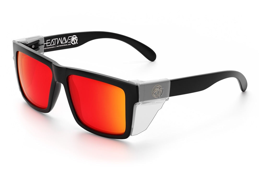 Heat Wave VISE Z87 Black Frame Sunblast Lens Sunglasses