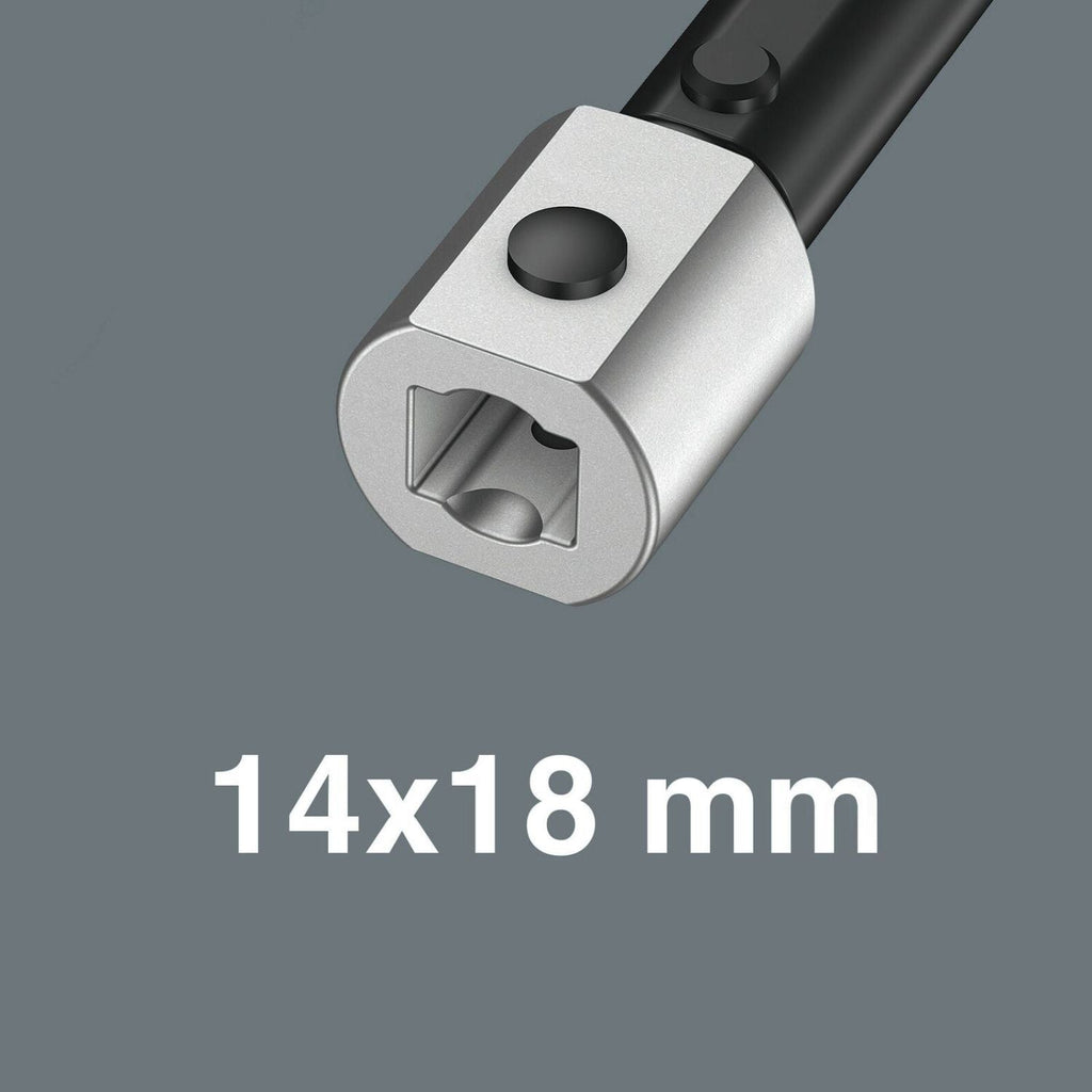 Wera 7780 Open End Insert, 14X18-mm., 14X18x27x61-mm.