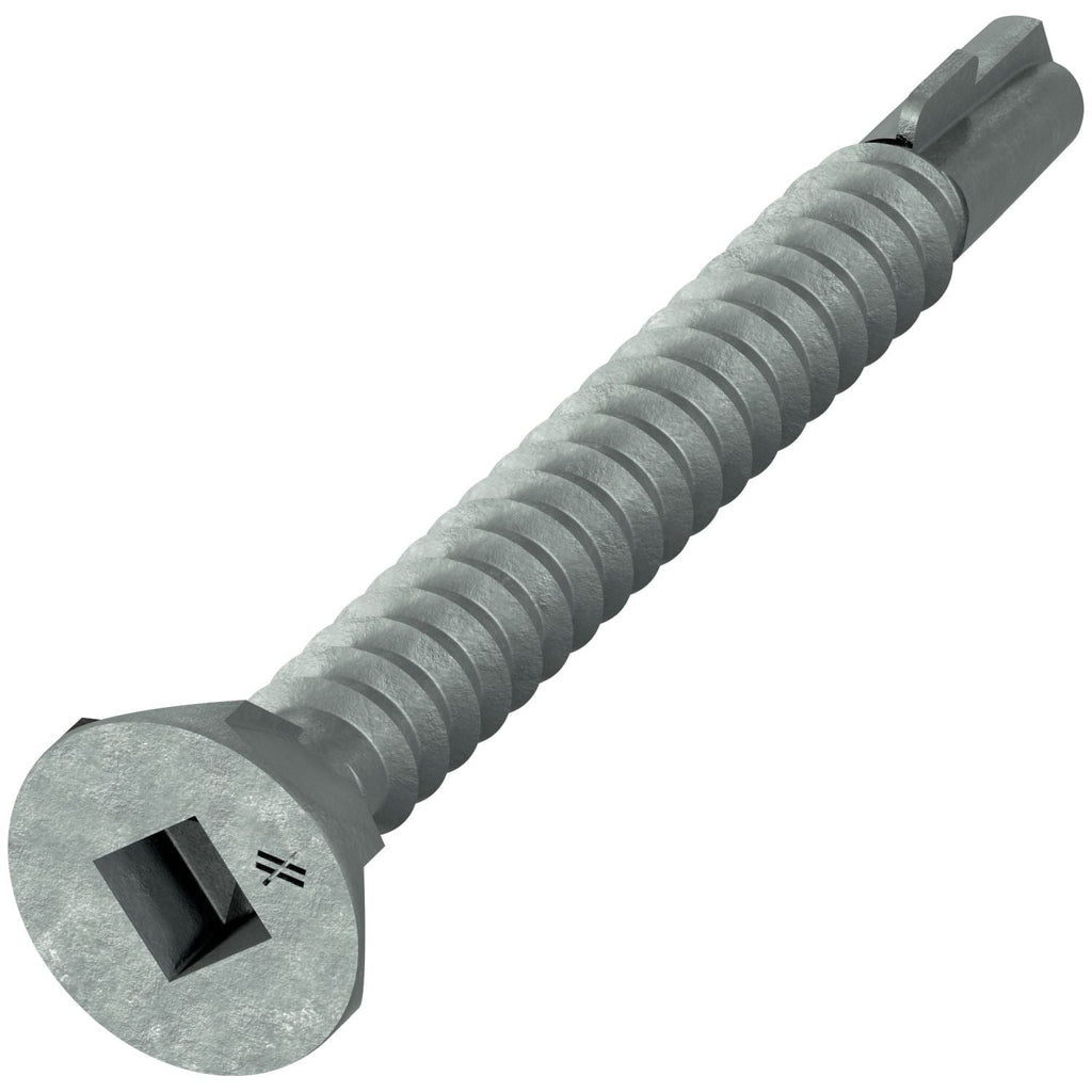 Simpson Strong-Tie CBSDQ158-3K CBSDQ Sheathing-to-CFS Screw, #8 x 1-5/8-in. #2 Square Undersized, Quik Guard, 3000-Pack