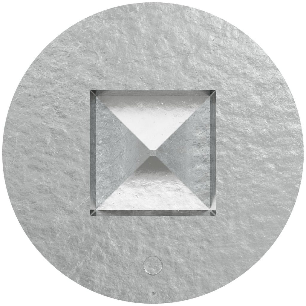 Simpson Strong-Tie T07300FB1 Trim-Head Screw, Square Drive, #7 x 3-in. #1 SQ, Type 316, 1-lb.