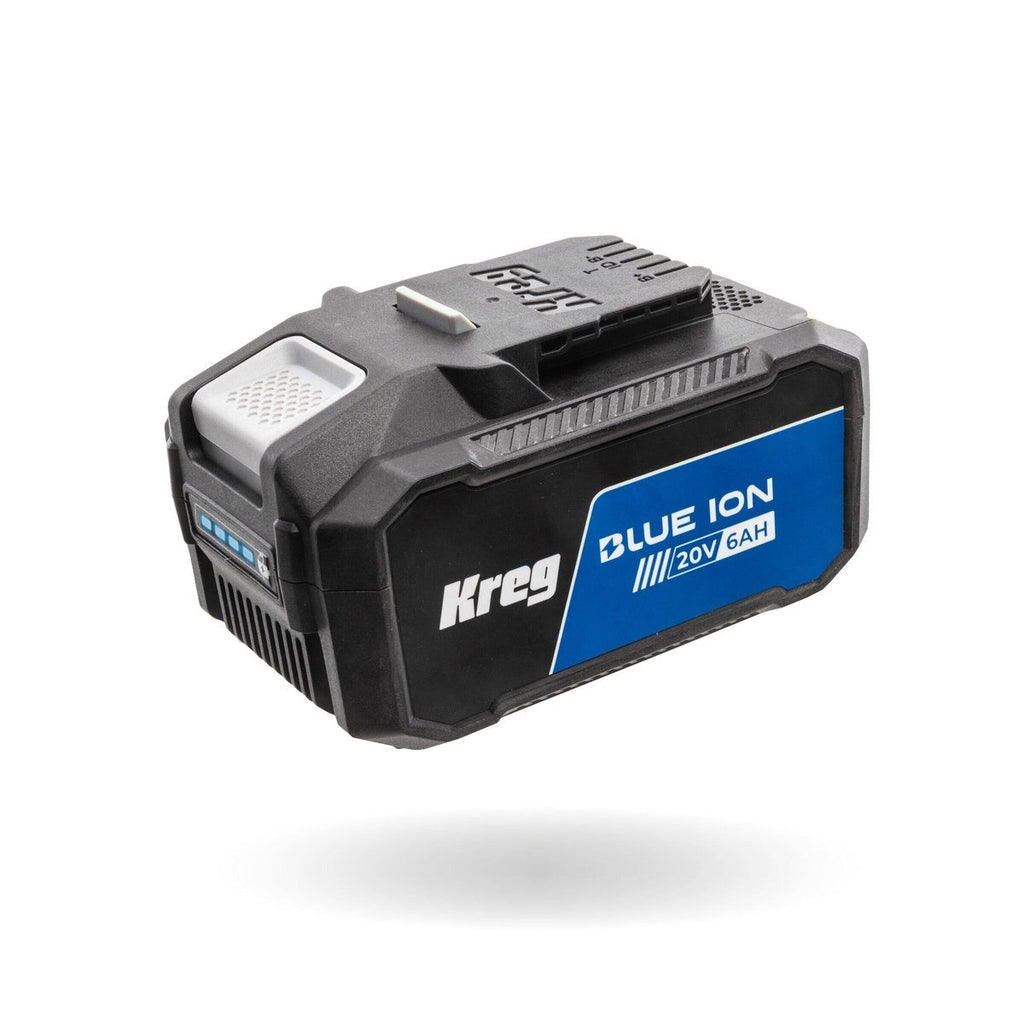 Kreg Tool 20V Blue Ion 6.0Ah Battery Pack for 20V Ionic Drive Power Tools (BATT6B)