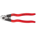 Knipex 7.5-in. Wire Rope Cutting Pliers with Crimping Dies (95 61 190 SBA)