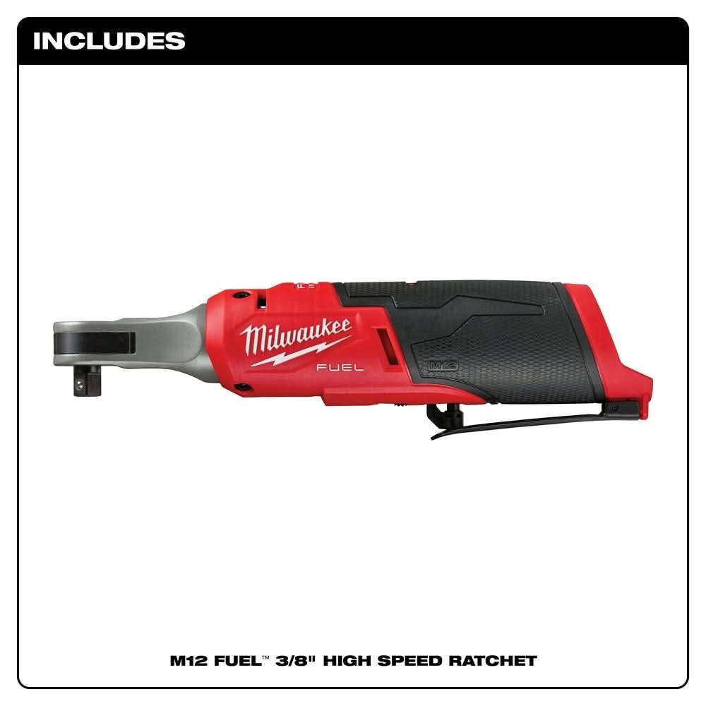 Milwaukee PROMO 2567-20 M12 FUEL 3/8-Inch High Speed Ratchet (PROMO)