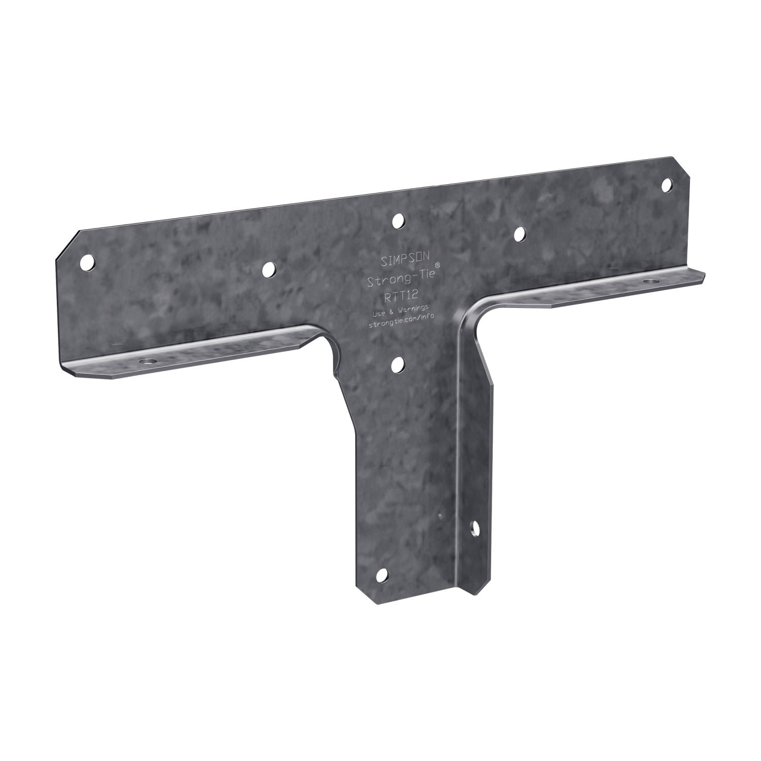 Simpson Strong-Tie RTT12 RTT 18-Gauge Galvanized Rigid Tie Connector for 2x Post, 1x Joist