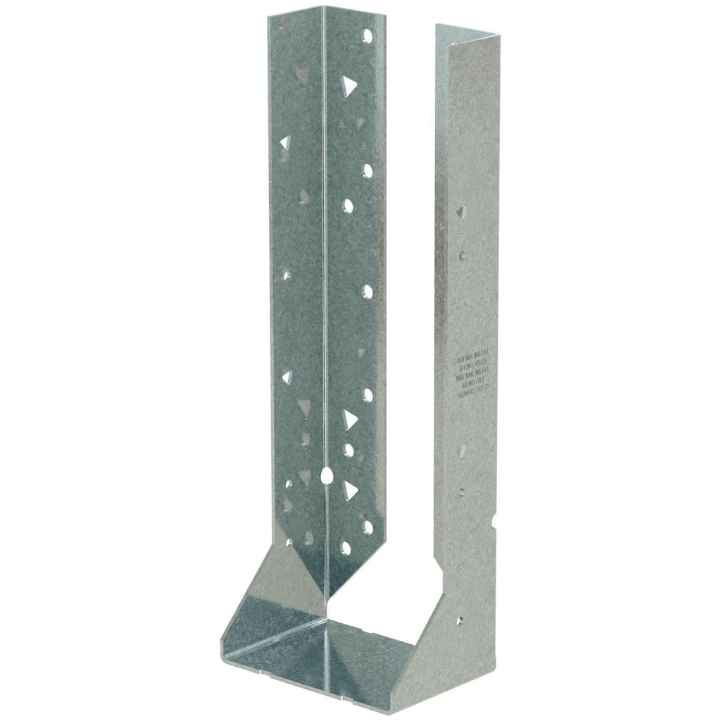 Simpson Strong-Tie HUC412Z HUC ZMAX Galvanized Face-Mount Concealed-Flange Joist Hanger for 4x12