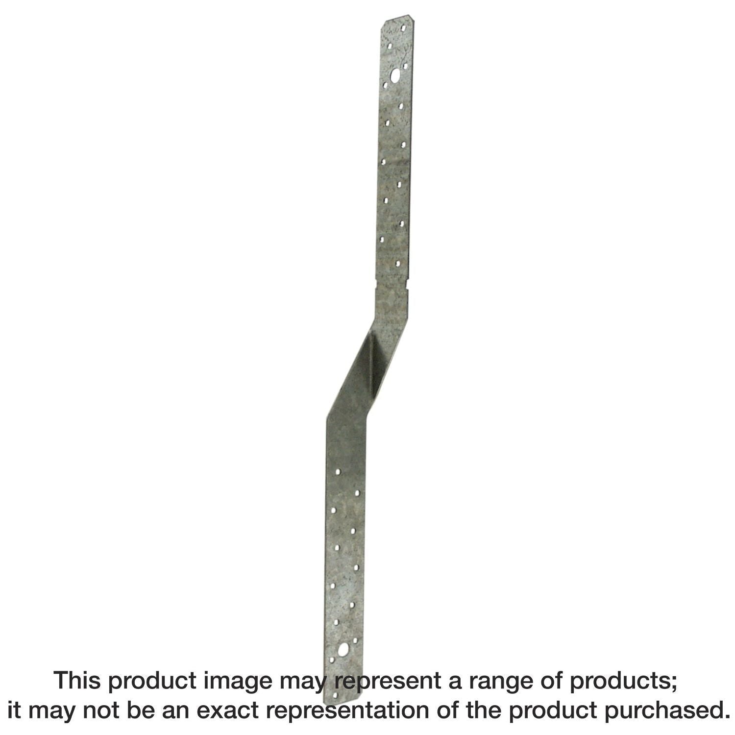 Simpson Strong-Tie MTS18 MTS 18-in. 16-Gauge Galvanized Medium Twist Strap