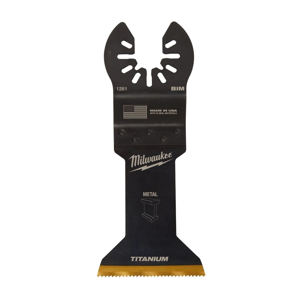 Milwaukee 49-25-1269 Open-Lok 1-3/4-Inch Titanium Enhanced Bi-Metal Metal Blades, 10-Pack