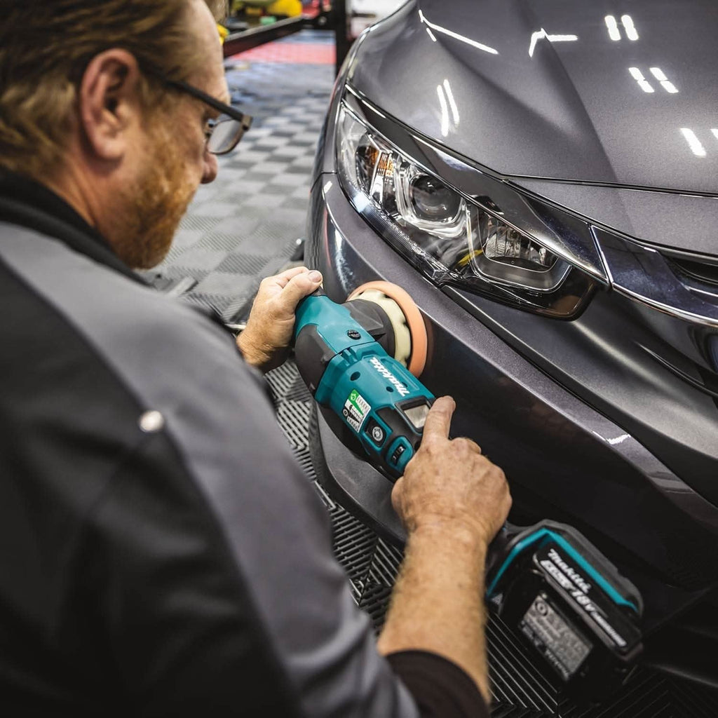 Makita XOP02Z 18V LXT Lithium-Ion Brushless Cordless 5" / 6" Dual Action Random Orbit Polisher, Tool Only