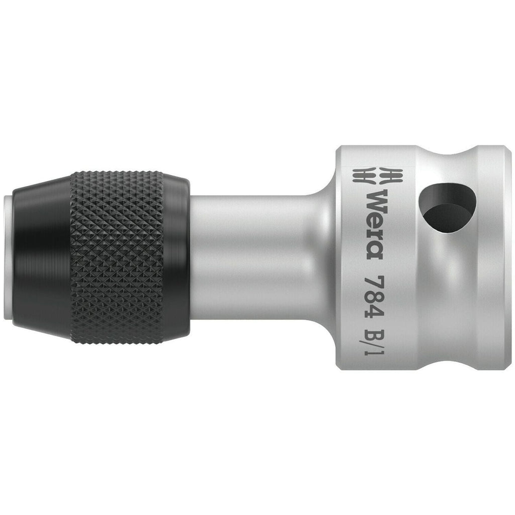 Wera 784 B 3/8-in. Adaptor With Quick-Release Chuck, 784 B/1x1/4-in.x43-mm.