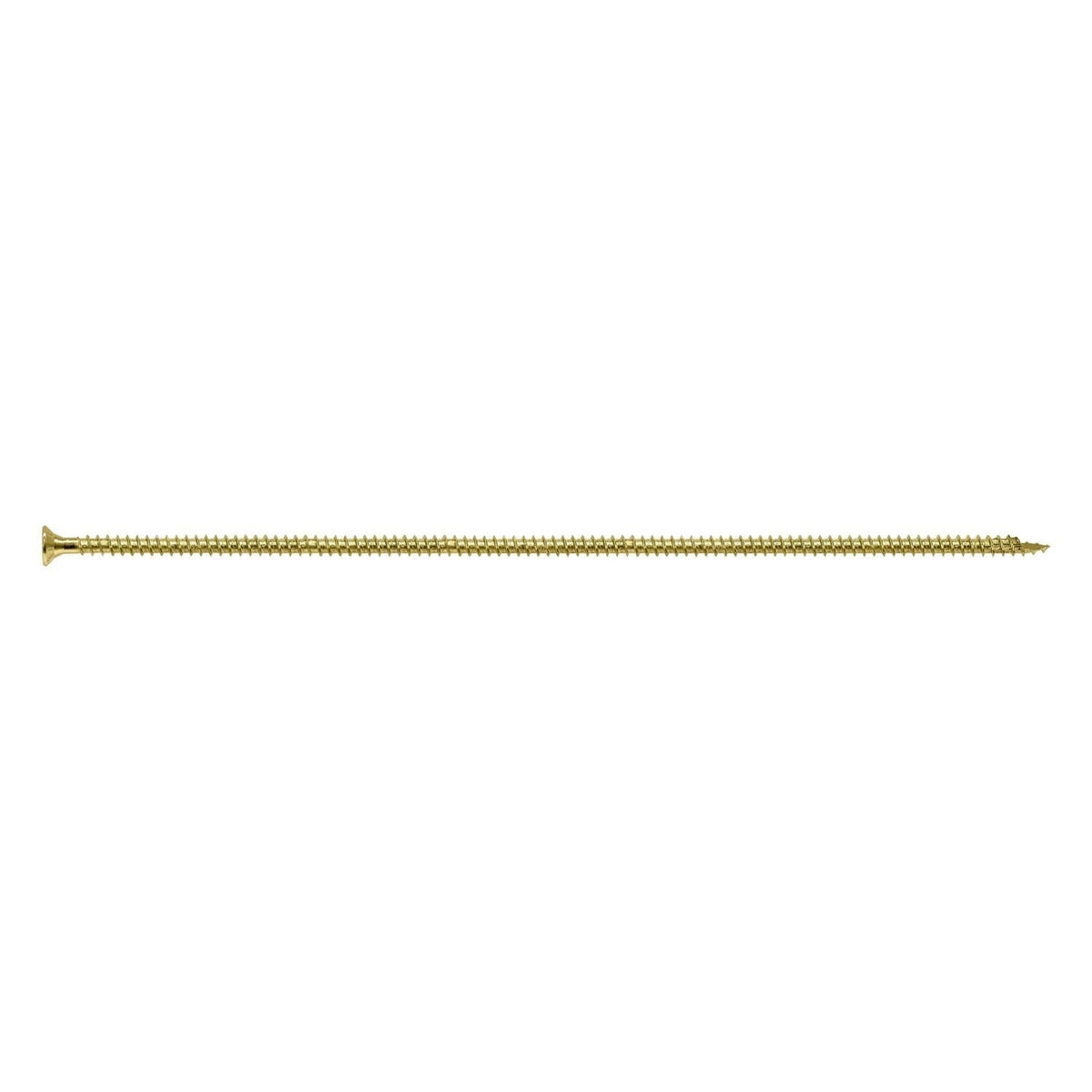 Simpson Strong-Tie SDCF271958 Strong-Drive SDCF TIMBER-CF Screw, 0.390-in. x 19-5/8-in. T50, Yellow Zinc, 100-Pack