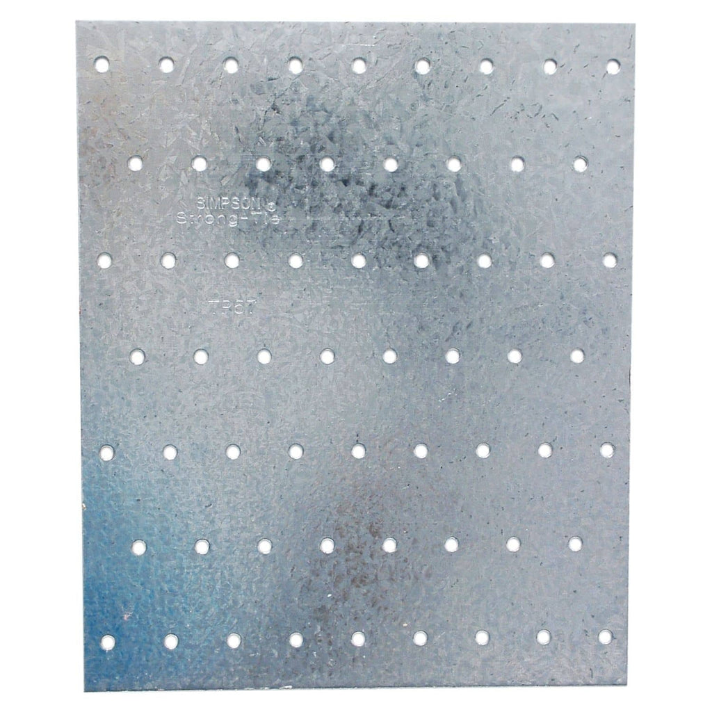 Simpson Strong-Tie TP57 TP 5-3/4-in. x 7-in. 20-Gauge Galvanized Tie Plate