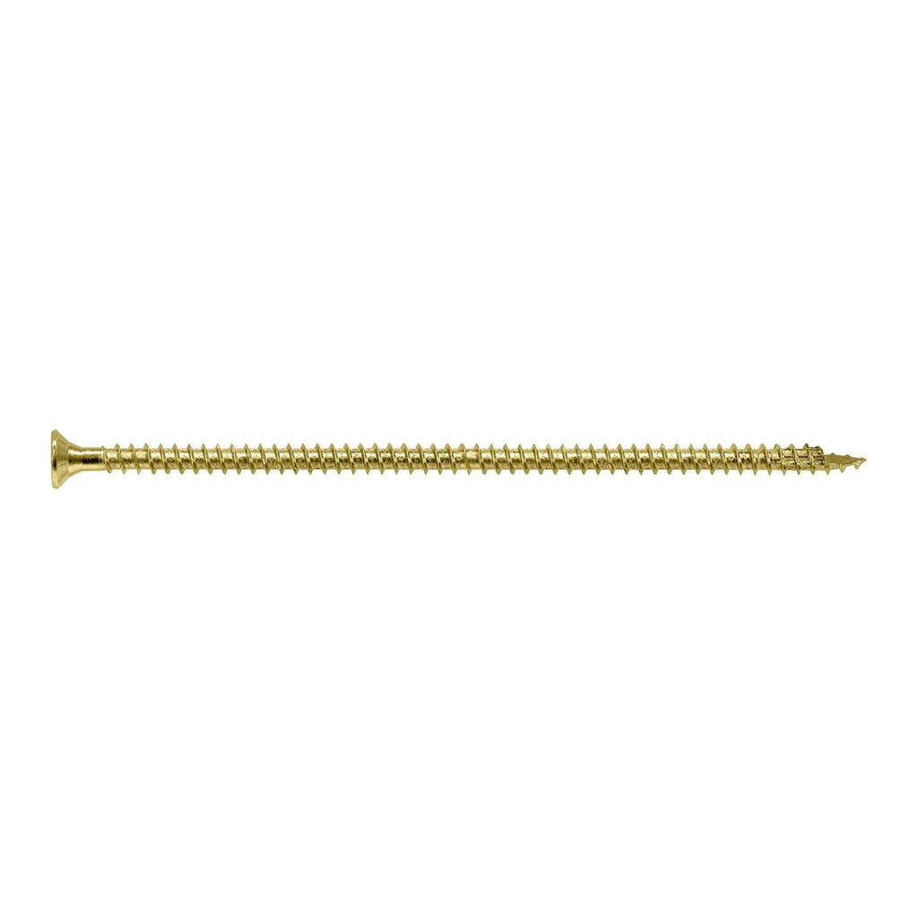 Simpson Strong-Tie SDCF22858 Strong-Drive SDCF TIMBER-CF Screw, 0.315-in. x 8-5/8-in. T40, Yellow Zinc, 250-Pack
