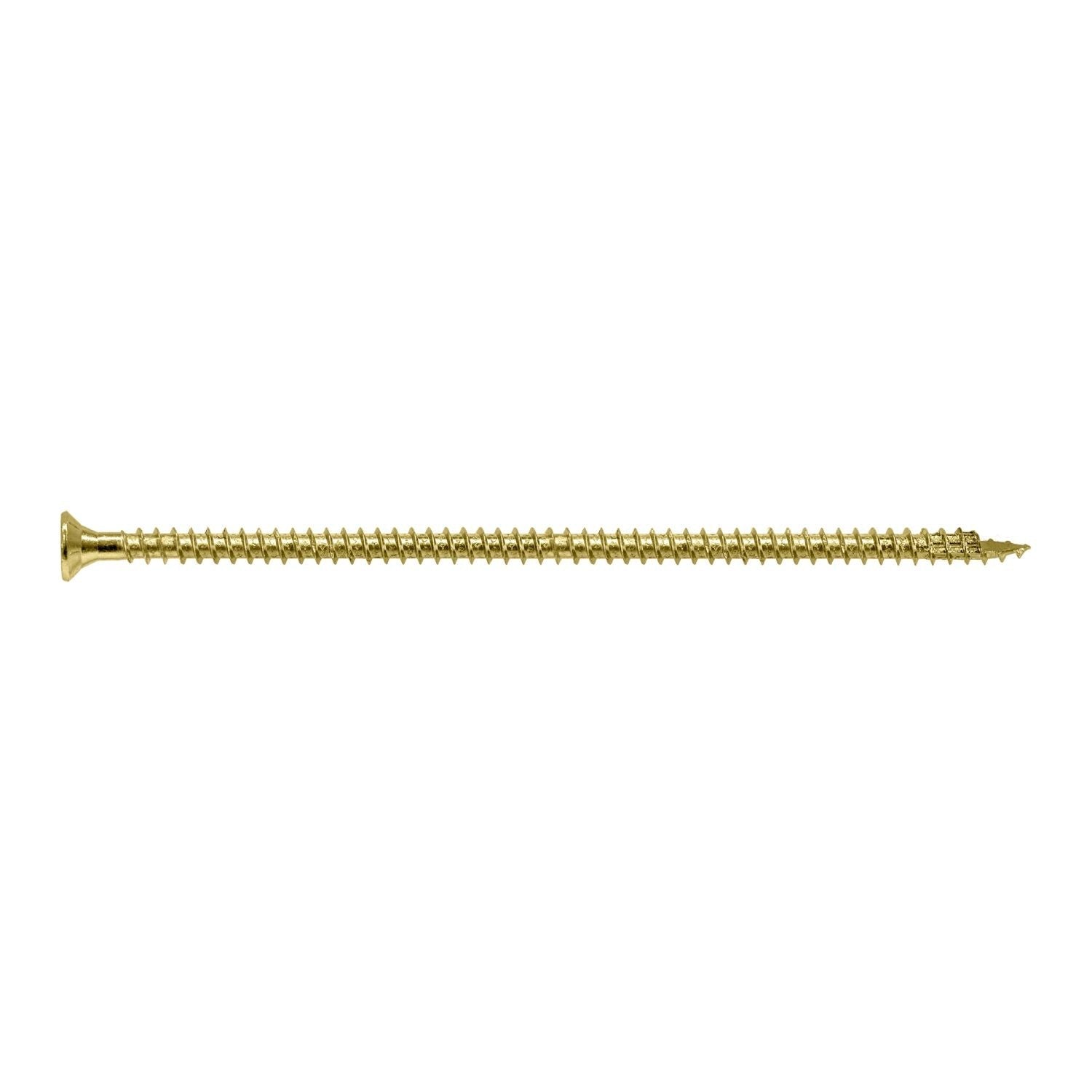 Simpson Strong-Tie SDCF22858 Strong-Drive SDCF TIMBER-CF Screw, 0.315-in. x 8-5/8-in. T40, Yellow Zinc, 250-Pack