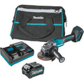 Makita GAG01M1 40V max XGT Brushless Cordless 4-1/2"Â / 5" Angle Grinder Kit, with Electric Brake (4.0Ah)