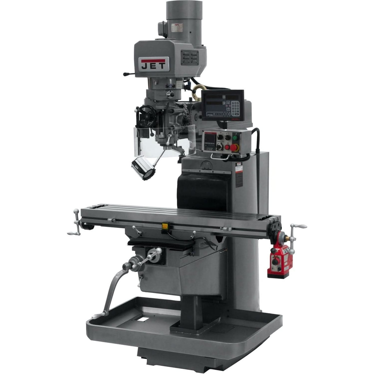 Jet Tools 690634 JTM-1050EVS2/230 Mill With Newall DP700 DRO With X-Axis Powerfeed