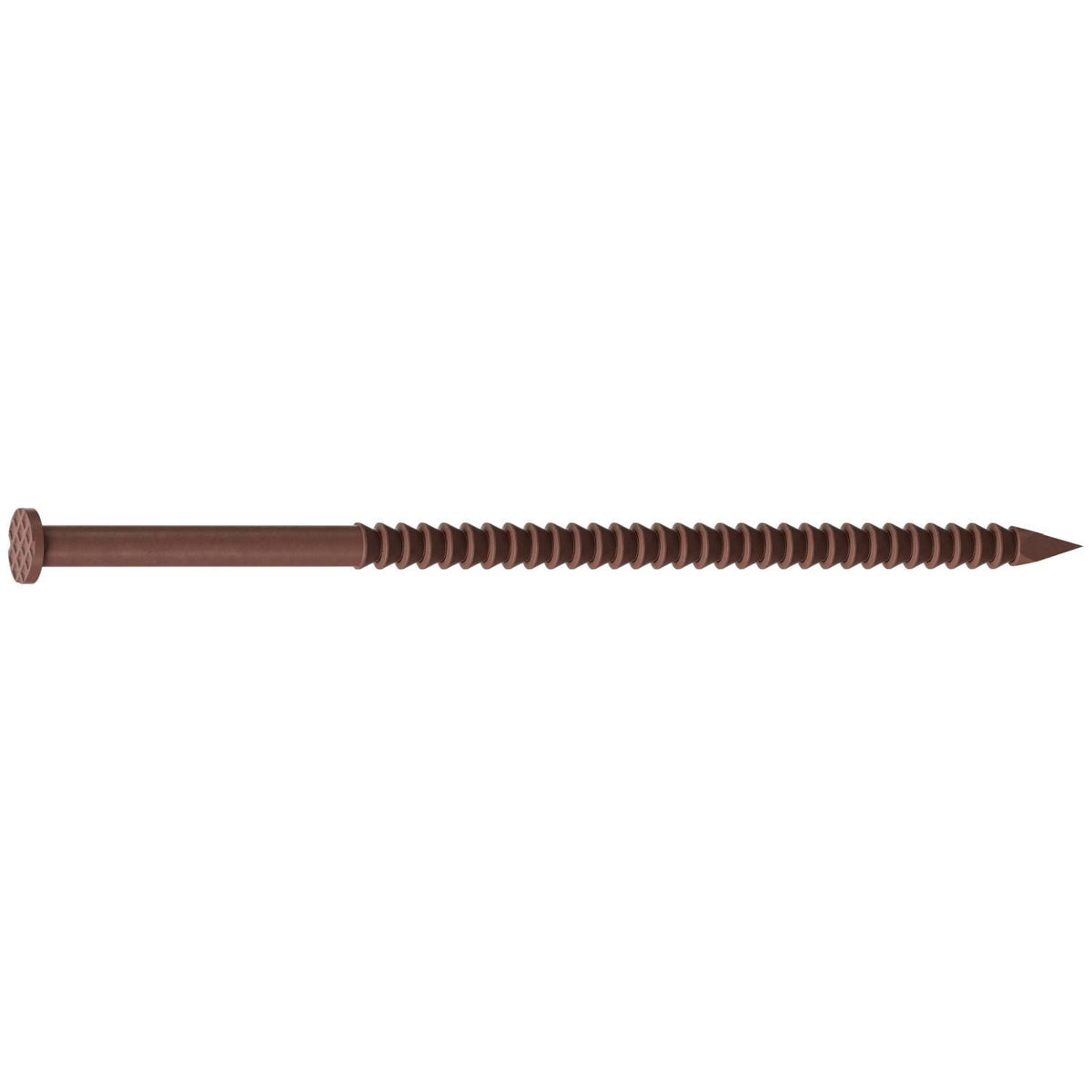 Simpson Strong-Tie S8SNDR1 Painted Siding Nail, 2-1/2-in. x .092-in. Type 304 Stainless Steel, Redwood, 1-lb.
