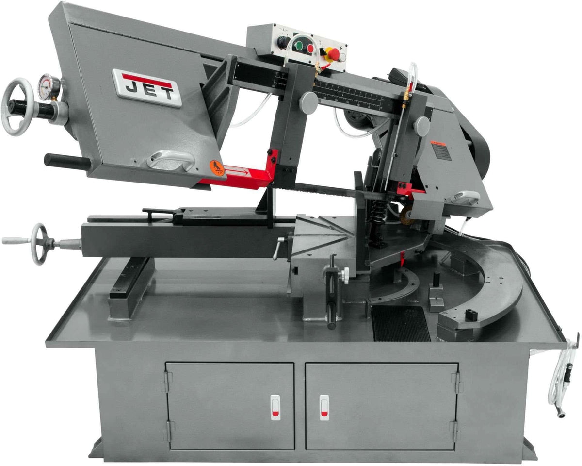 Jet 413410 MBS-1018-3 , 10" x 18" Horizontal Dual Mitering Bandsaw