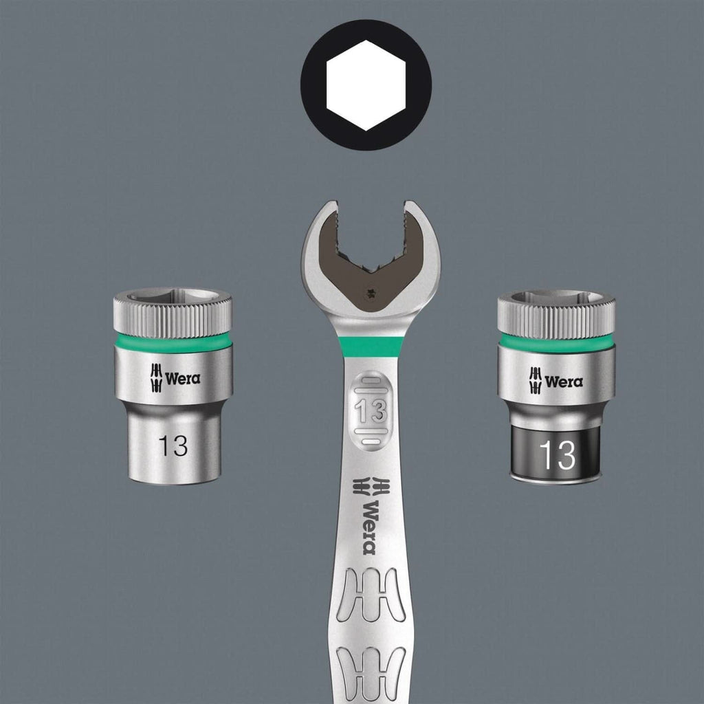 Wera 8790 B Impaktor Socket With 3/8-in. Drive, 17x30-mm.
