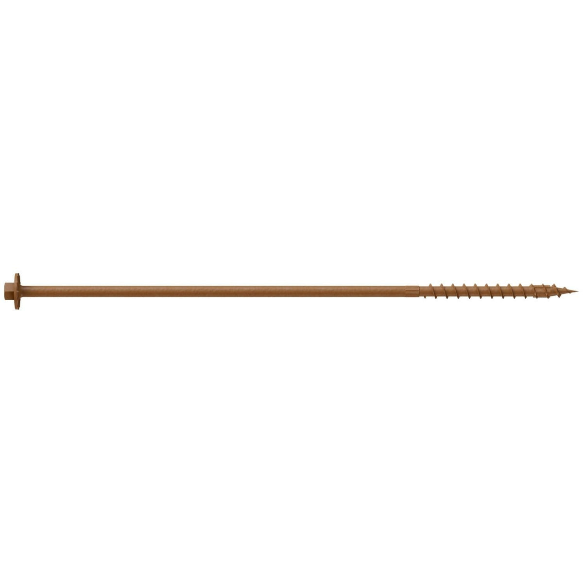Simpson Strong-Tie SDWH191000DB-RP1 Strong-Drive SDWH TIMBER-HEX Screw, 0.195-in. x 10-in. 5/16 Hex, DB Coating