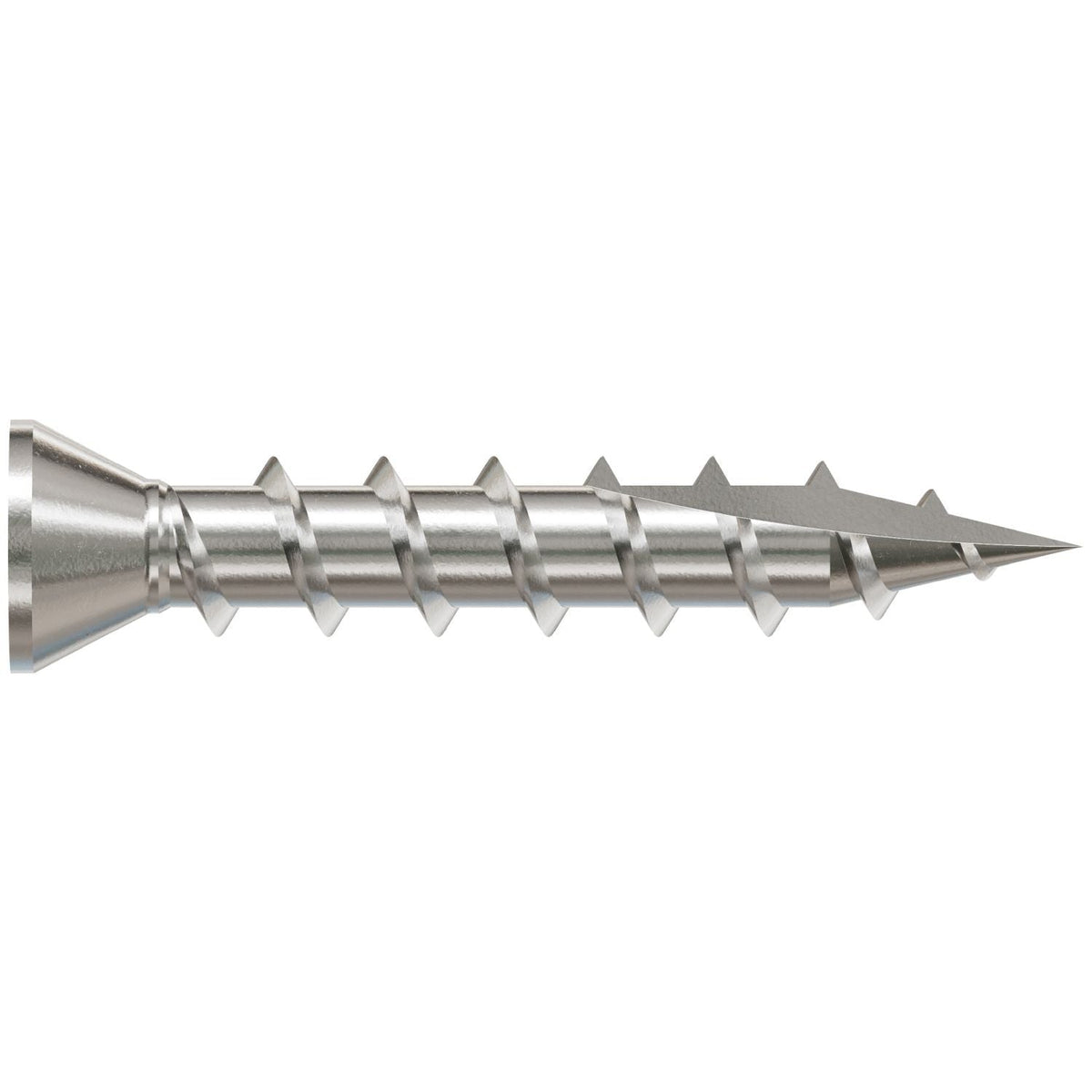 Simpson Strong-Tie S07100FB5 Trim-Head Screw, Square Drive, #7 x 1-in. #1 SQ, Type 305, 5-lb.