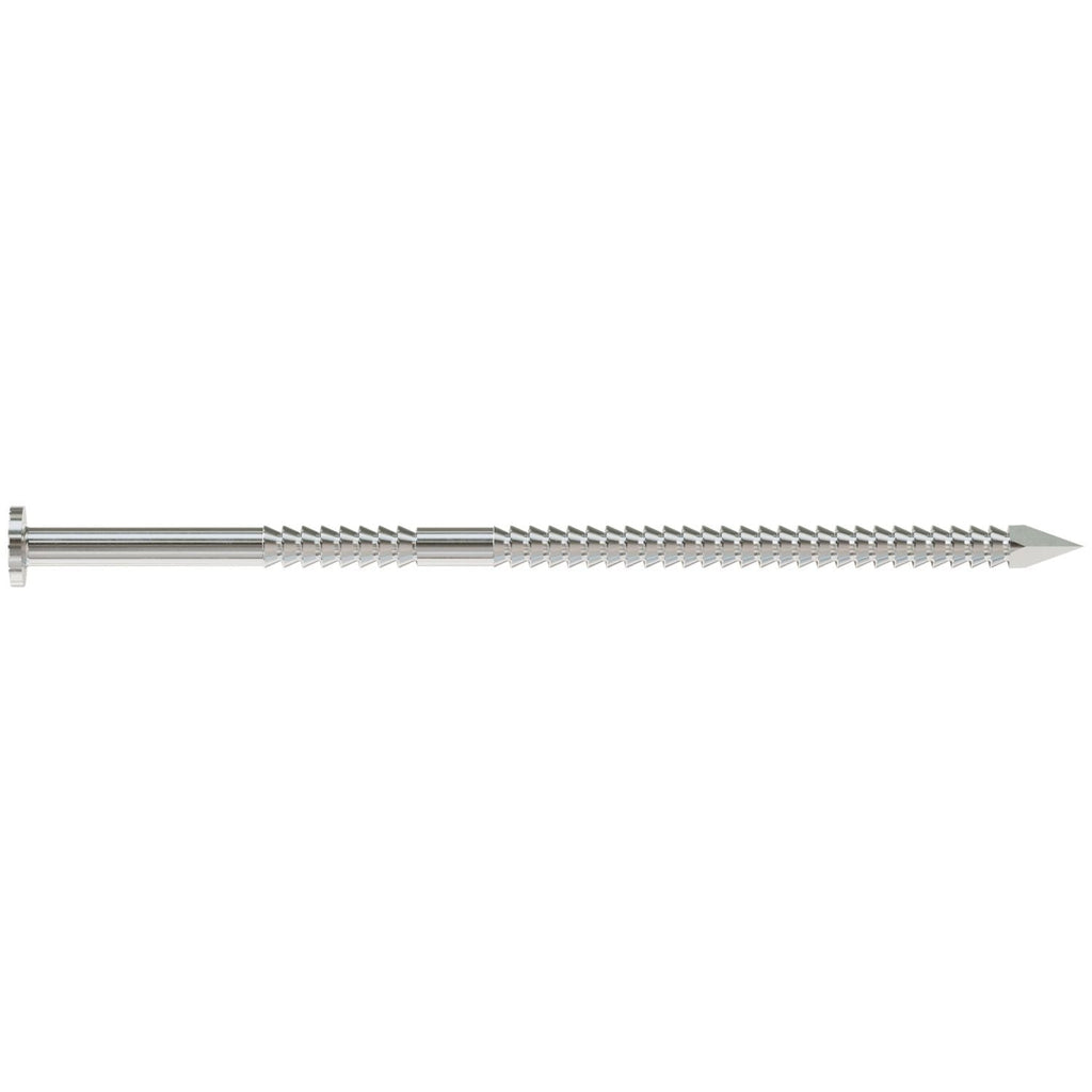 Simpson Strong-Tie T10A350PNJ 15° Wire Coil, Full Round Head, Ring-Shank Decking/Framing Nail, 3-1/2-in. x .131-in. Type 316, 1800-Pack