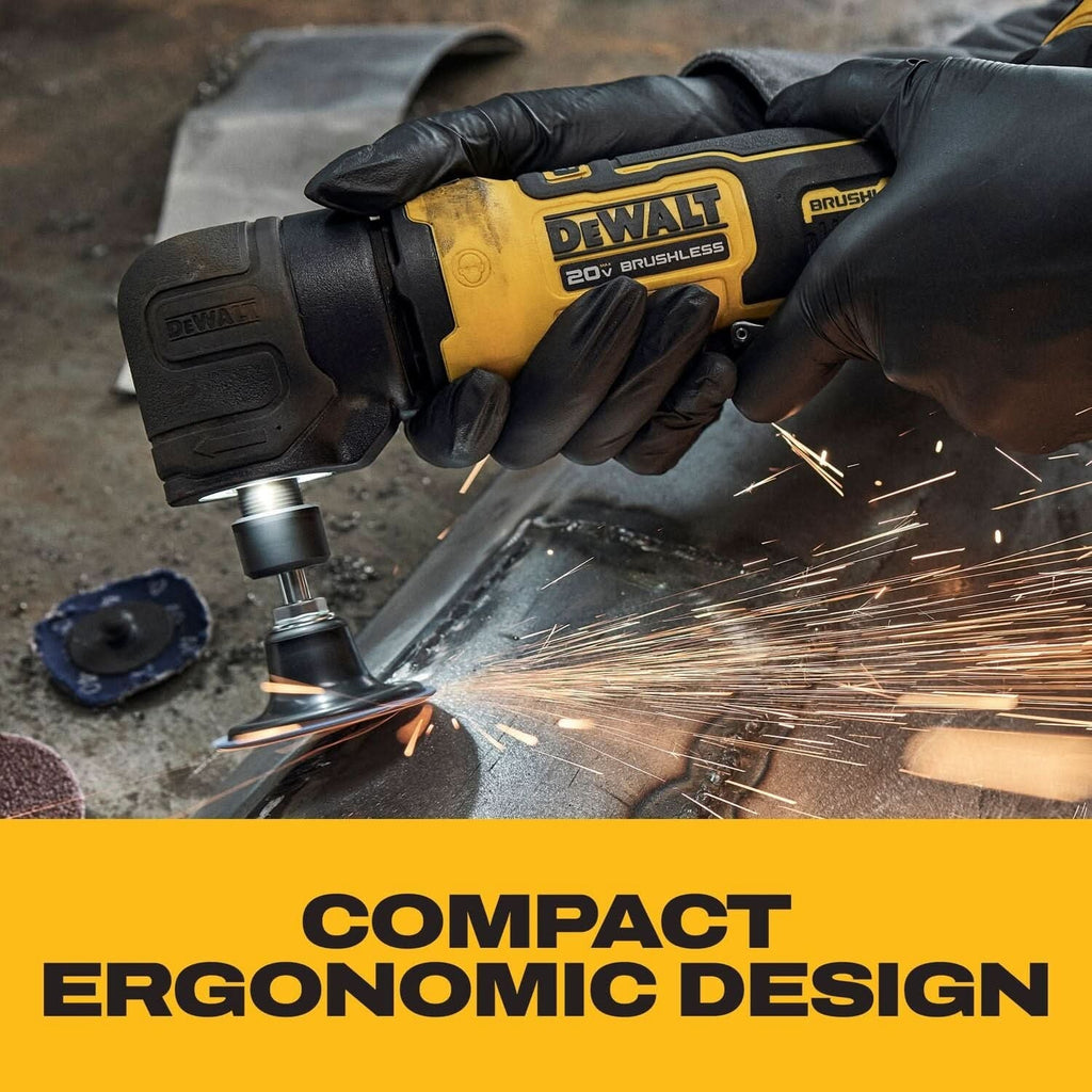 DeWALT DCG422E2 ATOMIC 20V MAX Right Angle Die Grinder 1.7Ah Kit with XR POWERSTACK
