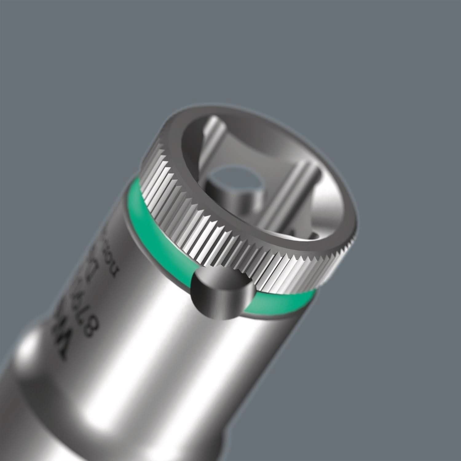 Wera Magnetic Socket Rail A Deep 1 Socket Set, 1/4-in. Drive, 9-Pieces