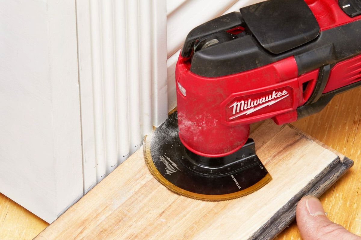 Milwaukee 49-25-1271 Open-Lok 3-1/2-Inch Titanium Enhanced Bi-Metal Segmented Blade, 1-Pack