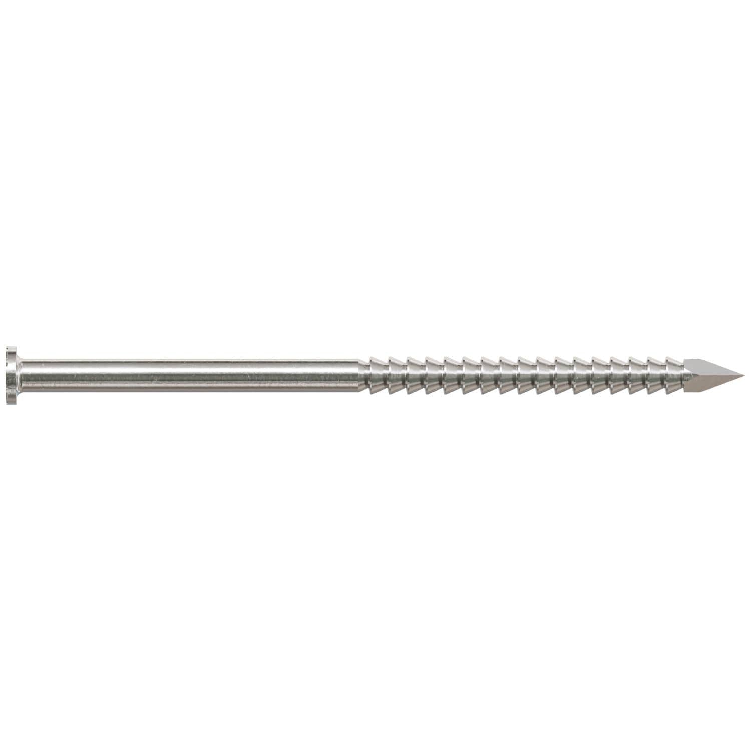 Simpson Strong-Tie T6SND1 Wood Siding Nail, 2-in. x .092-in. Type 316 Stainless Steel, 1-lb.