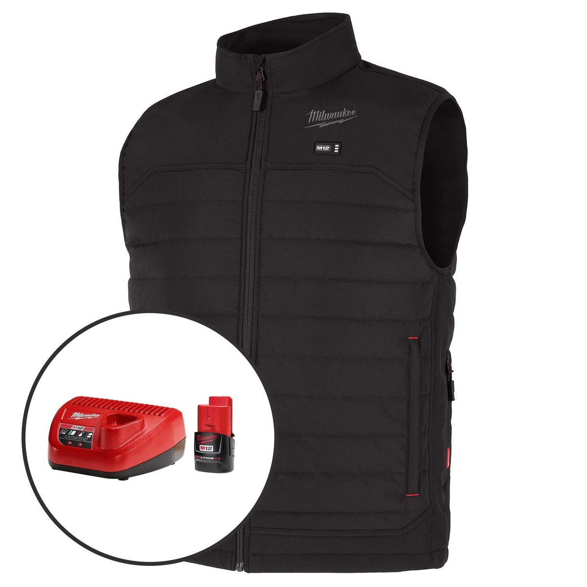 Milwaukee M300 M12 Heated AXIS Vest w/ HEXON Technology