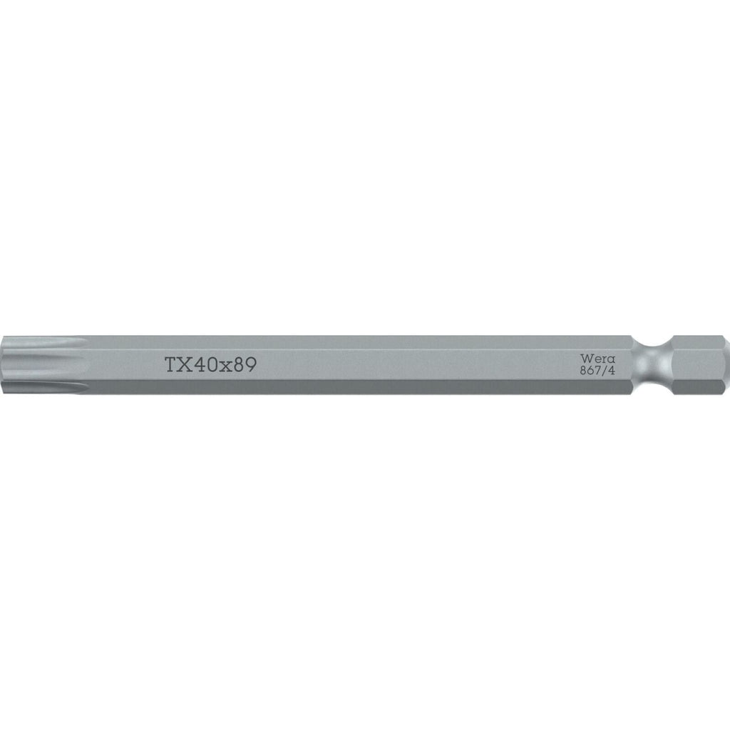 Wera 867/4 Z Torx Bit, Torx 8x89-mm.