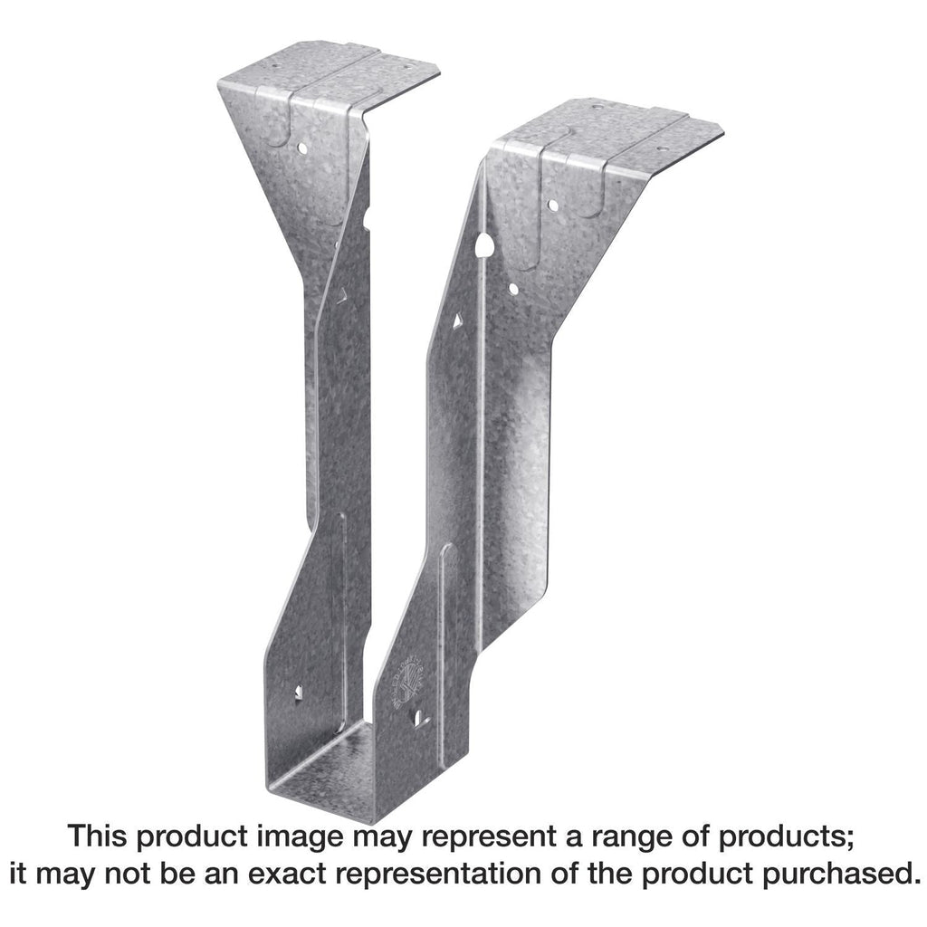 Simpson Strong-Tie MIT9.5 MIT Galvanized Top-Flange Joist Hanger for 1-3/4-in. x 9-1/2-in. Engineered Wood