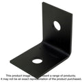 Simpson Strong-Tie HL33PC HLPC 3-1/4-in. x 2-1/2-in. Black Powder-Coated Ornamental Heavy Angle